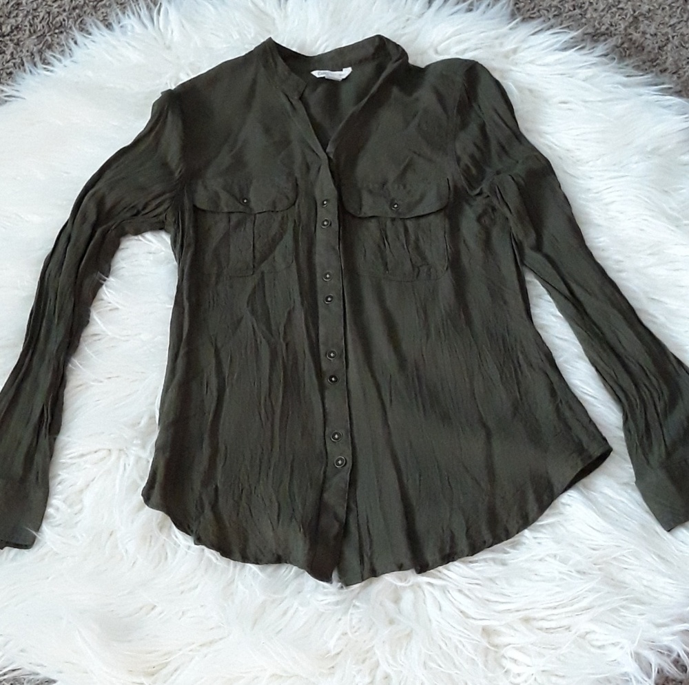 Cato Button Down Top